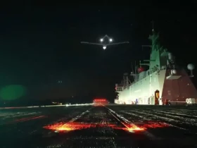 Bayraktar TB3, TCG Anadolu'ya İniş İçin Gece Yaklaşma Testlerine Başladı